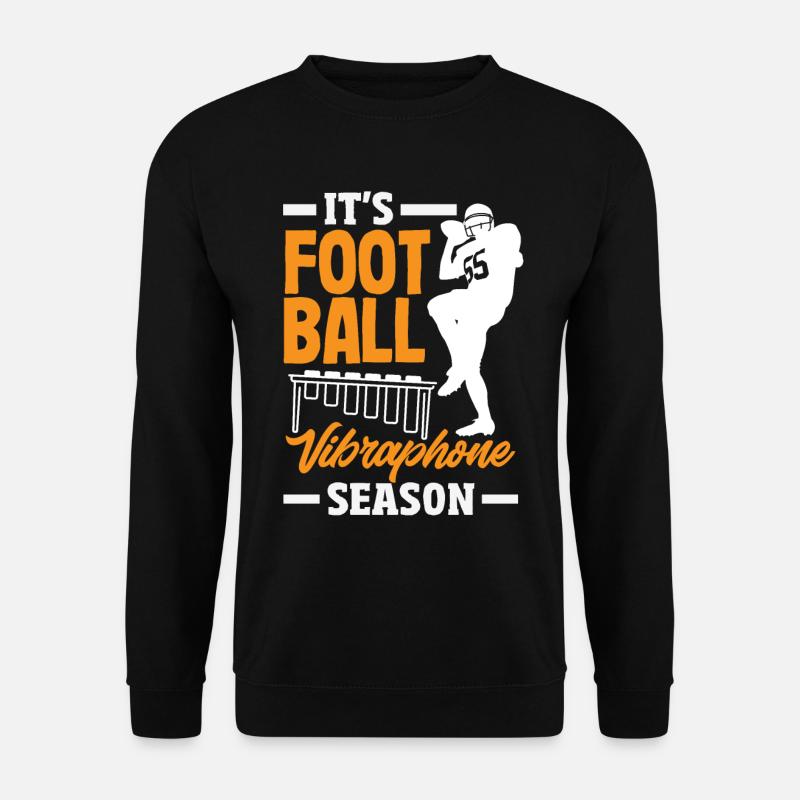 Vibraphone musical instrument - Unisex Sweatshirt - black