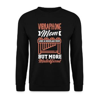 Vibraphon-musikinstrument - Unisex Pullover - Schwarz - Vorne - Alina (178cm) & Michal (187cm)