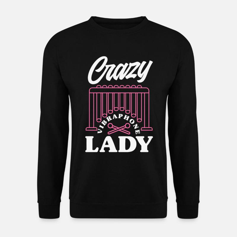 Vibraphone musical instrument - Unisex Sweatshirt - black
