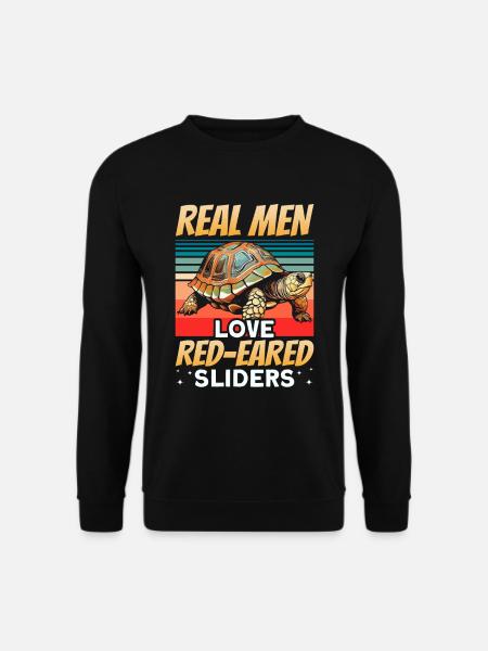 Red-eared turtle lovers - Unisex Sweatshirt - black