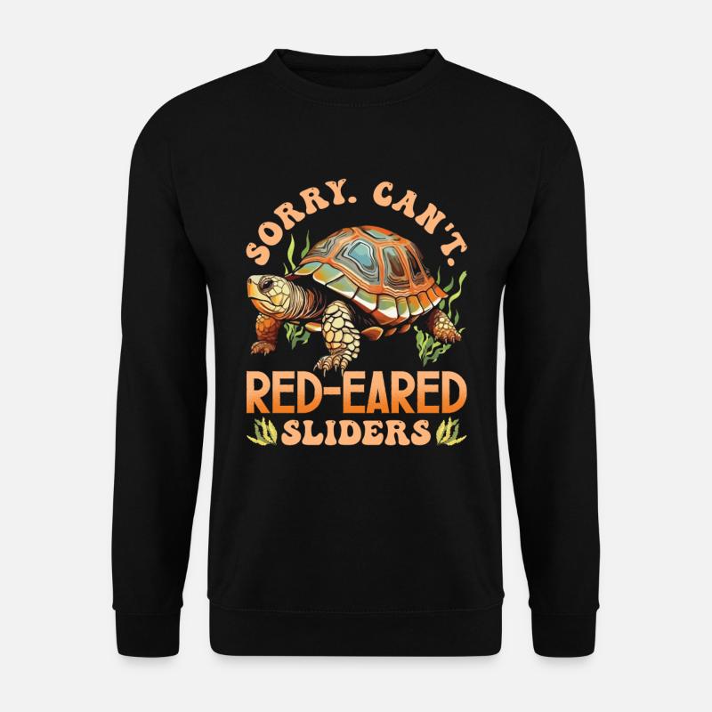 Red-eared turtle lovers - Unisex Sweatshirt - black
