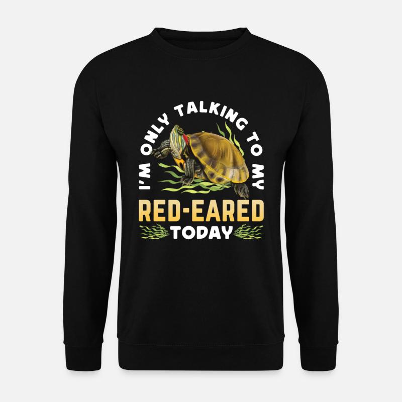 Red-eared turtle lovers - Unisex Sweatshirt - black