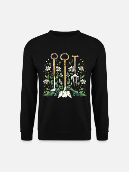 Compost alimentaire en permaculture - Sweat-shirt Unisexe - noir