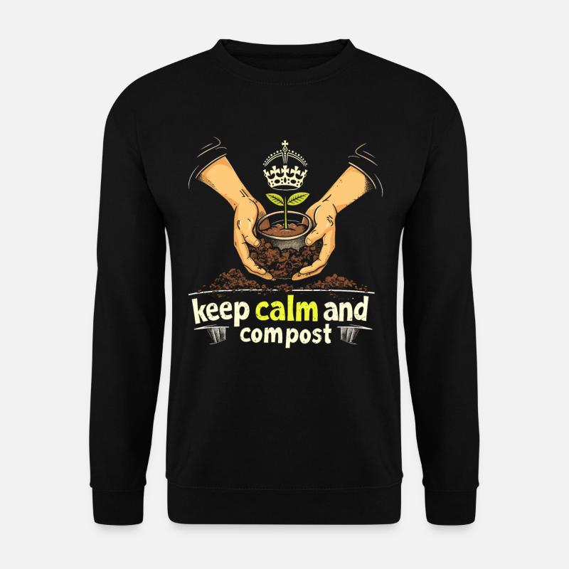 Permaculture Food Compost - Unisex Sweatshirt - black