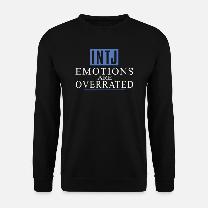 Intj personality: Introverts - Unisex Sweatshirt - black