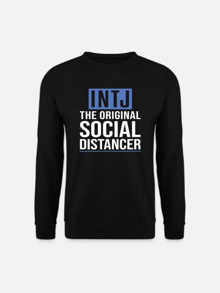 Intj-persönlichkeit: Introvertierte - Unisex Pullover - Schwarz