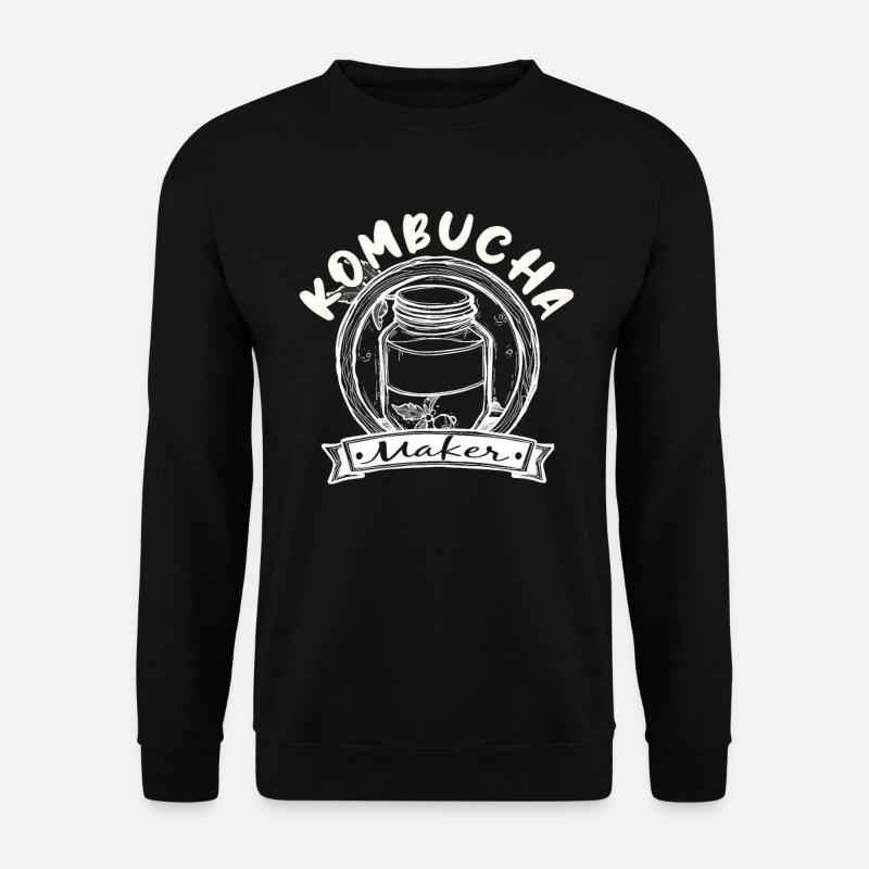 Kombucha Maker Kombucha Tea Lovers - Sweat-shirt Unisexe - noir