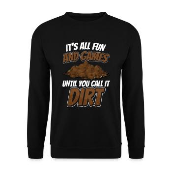 Dear Soil Science Agricultural Scientist - Unisex Sweatshirt - black - Front - Alina (178cm) & Michal (187cm)