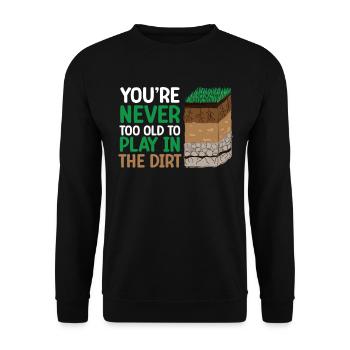 Dear Soil Science Agricultural Scientist - Unisex Sweatshirt - black - Front - Alina (178cm) & Michal (187cm)