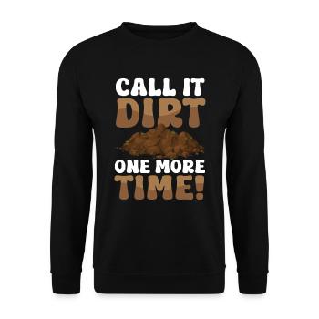 Dear Soil Science Agricultural Scientist - Unisex Sweatshirt - black - Front - Alina (178cm) & Michal (187cm)