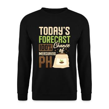 Dear Soil Science Agricultural Scientist - Unisex Sweatshirt - black - Front - Alina (178cm) & Michal (187cm)