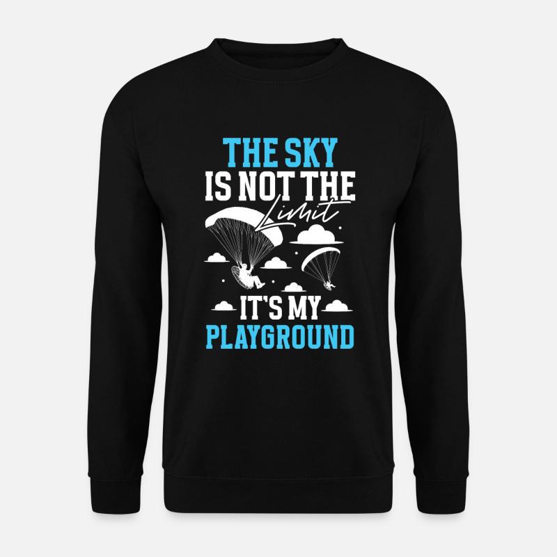 Paramotoring paramotoring - Unisex Sweatshirt - black