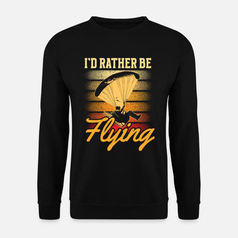 Paramoteur paramoteur - Sweat-shirt Unisexe - noir