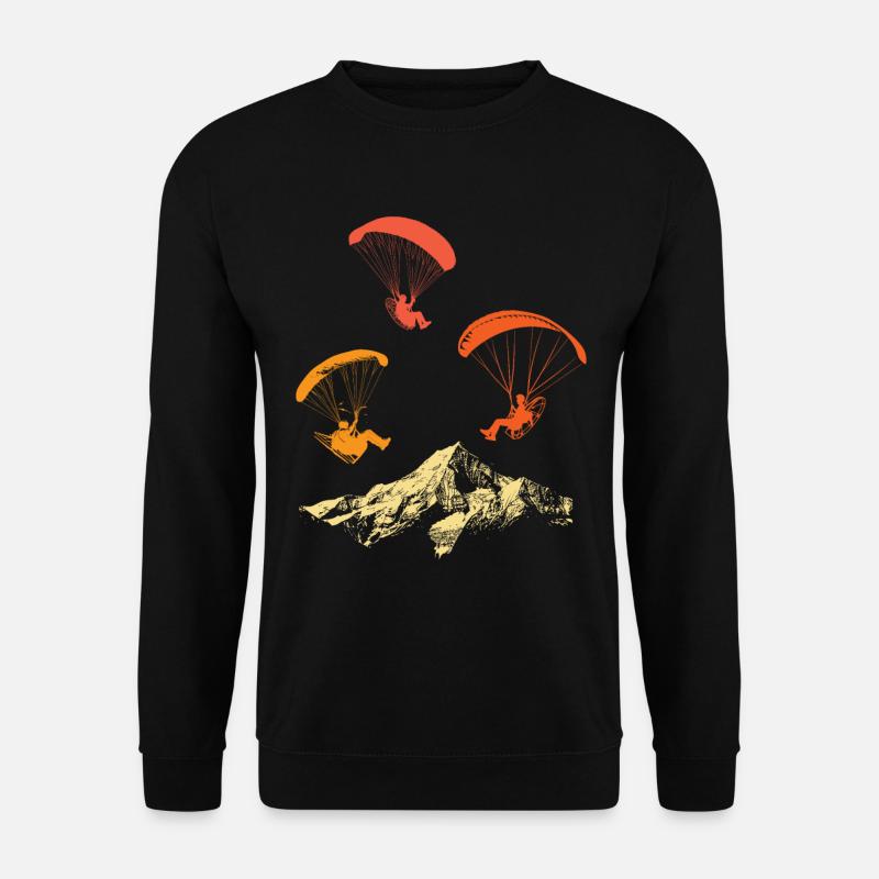 Paramotoring paramotoring - Unisex Sweatshirt - black