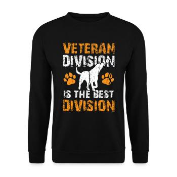 Flyball Canine Sport Agility Parcour Dog - Unisex Pullover - Schwarz - Vorne - Alina (178cm) & Michal (187cm)