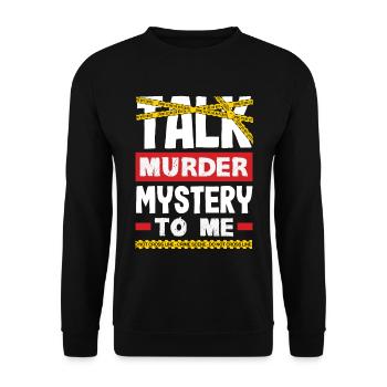 Murder Mystery Dinner, Murder Mystery Dinner - Unisex Sweatshirt - black - Front - Alina (178cm) & Michal (187cm)