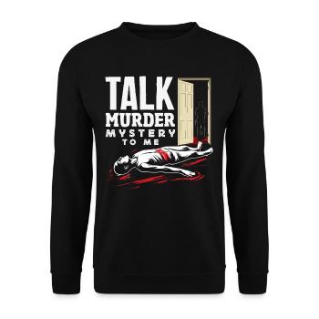 Murder Mystery Dinner, Murder Mystery Dinner - Unisex Sweatshirt - black - Front - Alina (178cm) & Michal (187cm)