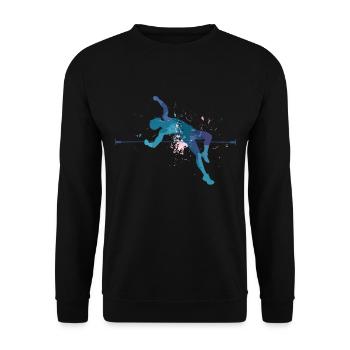 Athlétisme Jeux d’athlétisme - Sweat-shirt Unisexe - noir - Devant - Alina (178cm) & Michal (187cm)