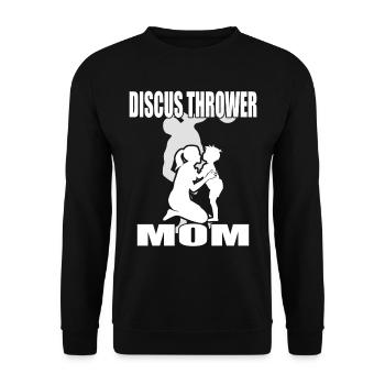 Athletics Athletics Games - Unisex Sweatshirt - black - Front - Alina (178cm) & Michal (187cm)