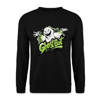 Appât fantôme Paranormal Chasseur de fantômes - Sweat-shirt Unisexe - noir - Devant - Alina (178cm) & Michal (187cm)