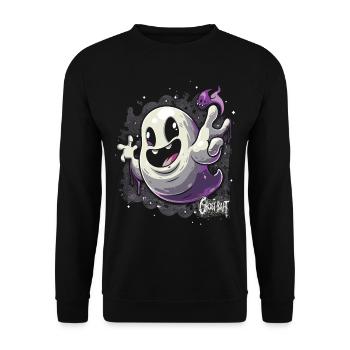 Appât fantôme Paranormal Chasseur de fantômes - Sweat-shirt Unisexe - noir - Devant - Alina (178cm) & Michal (187cm)