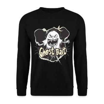 Appât fantôme Paranormal Chasseur de fantômes - Sweat-shirt Unisexe - noir - Devant - Alina (178cm) & Michal (187cm)