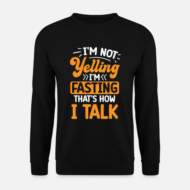 Intermittent fasting Weight loss - Unisex Sweatshirt - black