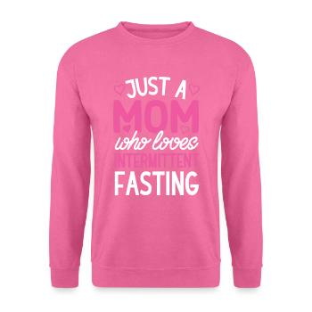 Intermittierendes Fasten Abnehmen - Unisex Pullover - Pink - Vorne