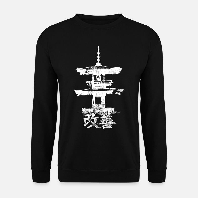 Hiragana Katakana Kaizen-methode Kaizen - Sweat-shirt Unisexe - noir