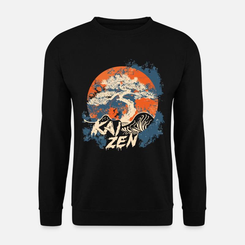 Hiragana Katakana Kaizen-methode Kaizen - Sweat-shirt Unisexe - noir