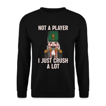 Beaucoup de nuFamily Pyjama Casse-Noisette de Noël - Sweat-shirt Unisexe - noir - Devant - Alina (178cm) & Michal (187cm)
