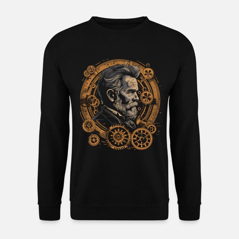 Steam Punk Art Funky Steampunk - Unisex Sweatshirt - black