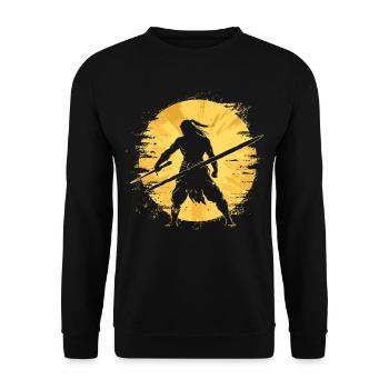 Arnis Eskrima Kali Fma - Unisex Pullover - Schwarz - Vorne - Alina (178cm) & Michal (187cm)