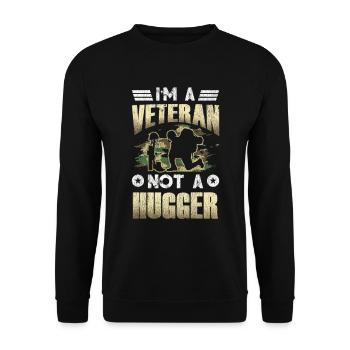 Veteran Medicated Dysfunctional - Unisex Pullover - Schwarz - Vorne - Alina (178cm) & Michal (187cm)