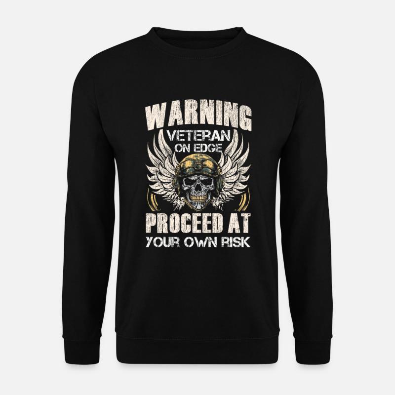 Veteran Medicated Dysfunctional - Unisex Pullover - Schwarz