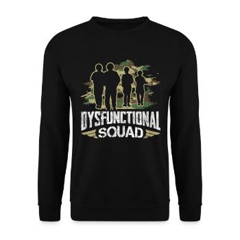 Veteran Medicated Dysfunctional - Unisex Pullover - Schwarz - Vorne - Alina (178cm) & Michal (187cm)