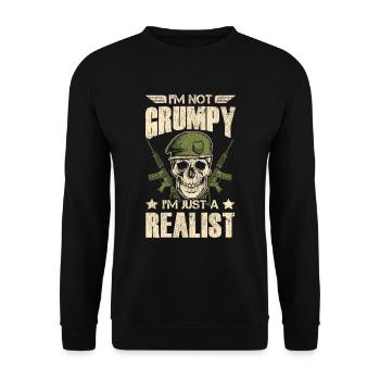 Veteran Medicated Dysfunctional - Unisex Pullover - Schwarz - Vorne - Alina (178cm) & Michal (187cm)