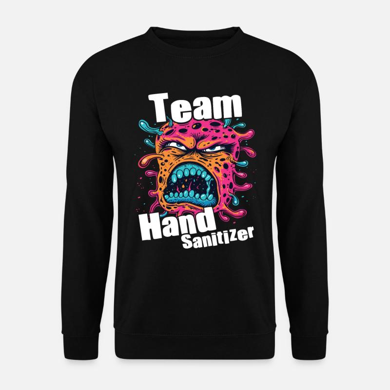 Hand sanitizer Hand washing - Unisex Sweatshirt - black