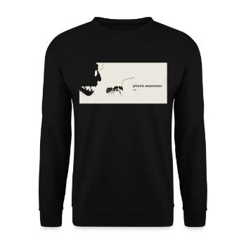 phonemisPhonemische Bewusstseinswissenschaft - Unisex Pullover - Schwarz - Vorne - Alina (178cm) & Michal (187cm)