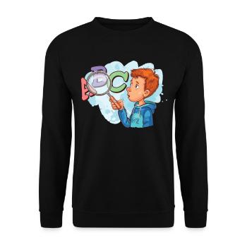 phonemisPhonemische Bewusstseinswissenschaft - Unisex Pullover - Schwarz - Vorne - Alina (178cm) & Michal (187cm)