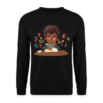 phonemisPhonemische Bewusstseinswissenschaft - Unisex Pullover - Schwarz - Vorne - Alina (178cm) & Michal (187cm)
