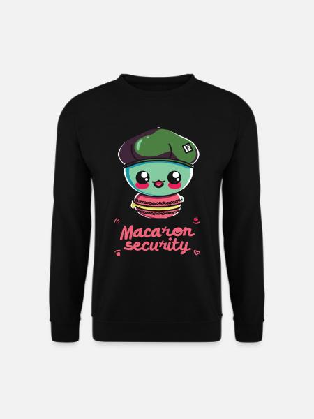 Macaron lovers Macaron Baker - Unisex Sweatshirt - black