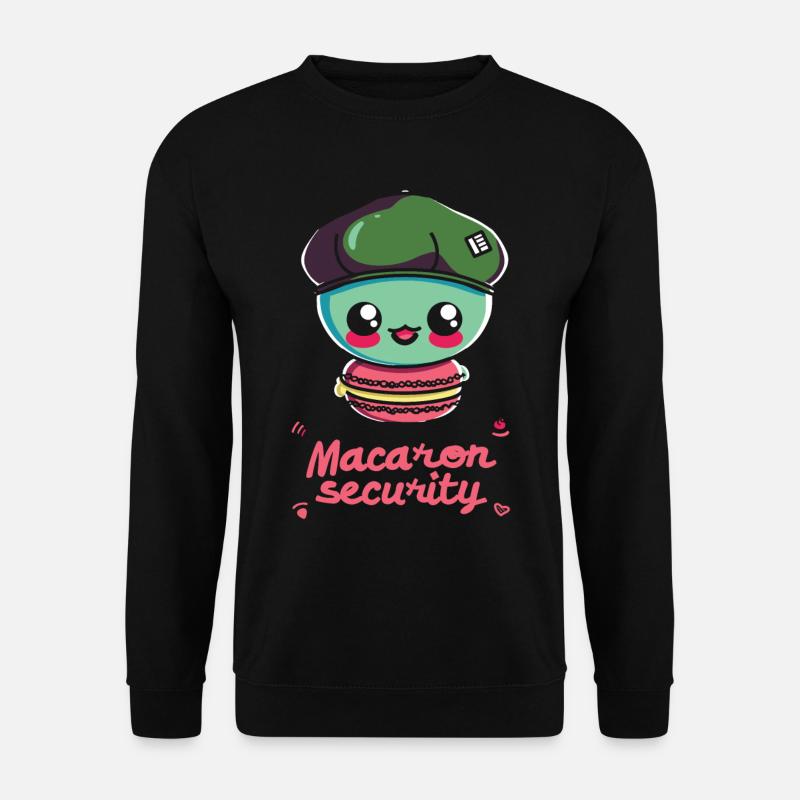 Macaron lovers Macaron Baker - Unisex Sweatshirt - black