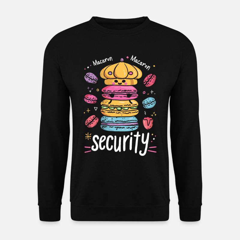 Macaron lovers Macaron Baker - Unisex Sweatshirt - black