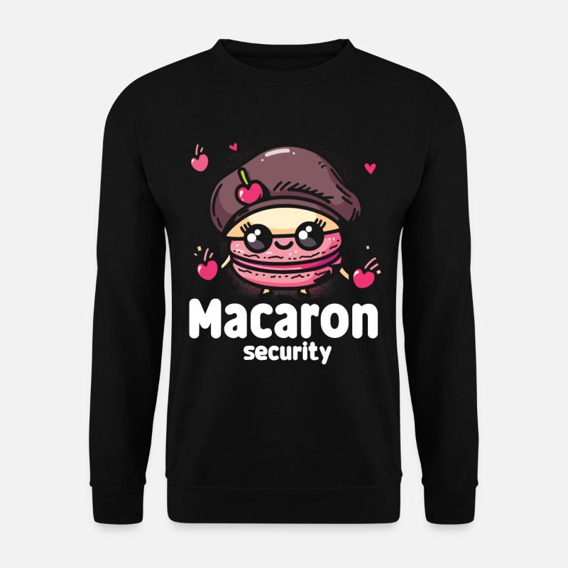 Macaron lovers Macaron Baker - Unisex Sweatshirt - black