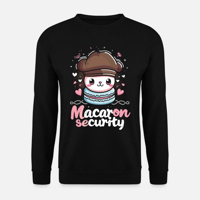 Macaron lovers Macaron Baker - Unisex Sweatshirt - black