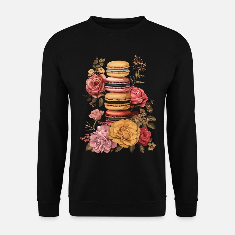 Macaron lovers Macaron Baker - Unisex Sweatshirt - black