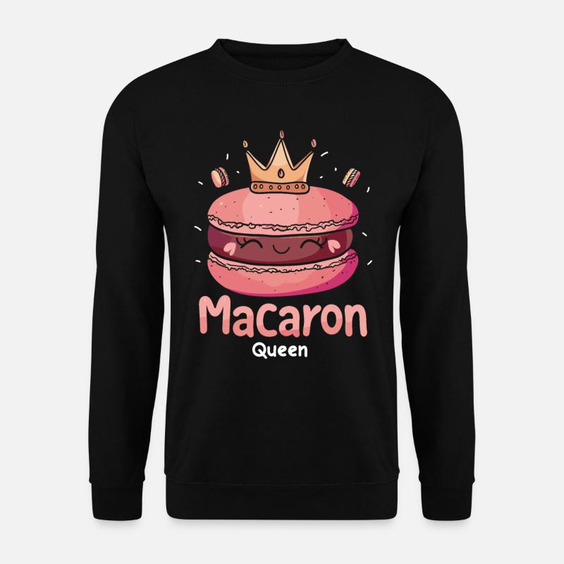 Macaron lovers Macaron Baker - Unisex Sweatshirt - black