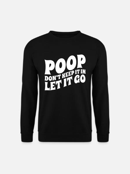 Funny Cooped Mir Badezimmer meme - Unisex Pullover - Schwarz
