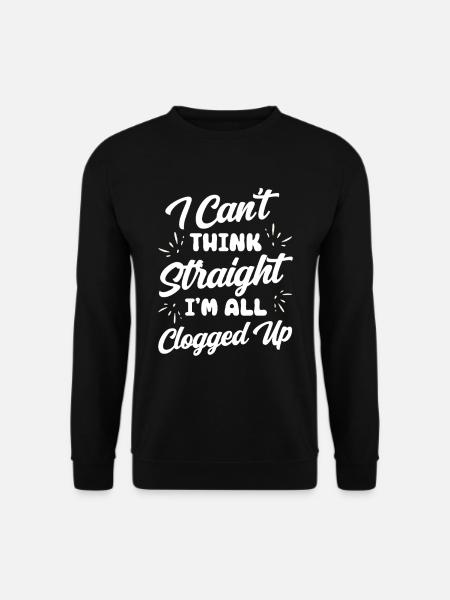 Funny Cooped Mir Badezimmer meme - Unisex sweater - sort